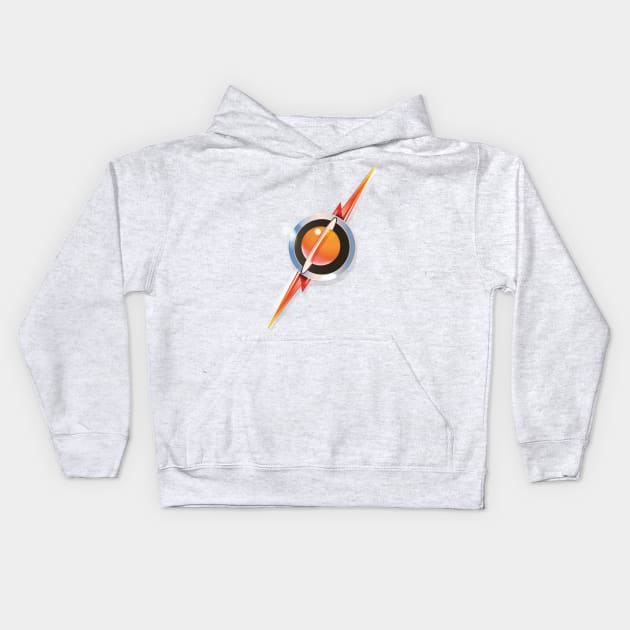 Flash Gordon Broach Kids Hoodie by nickemporium1